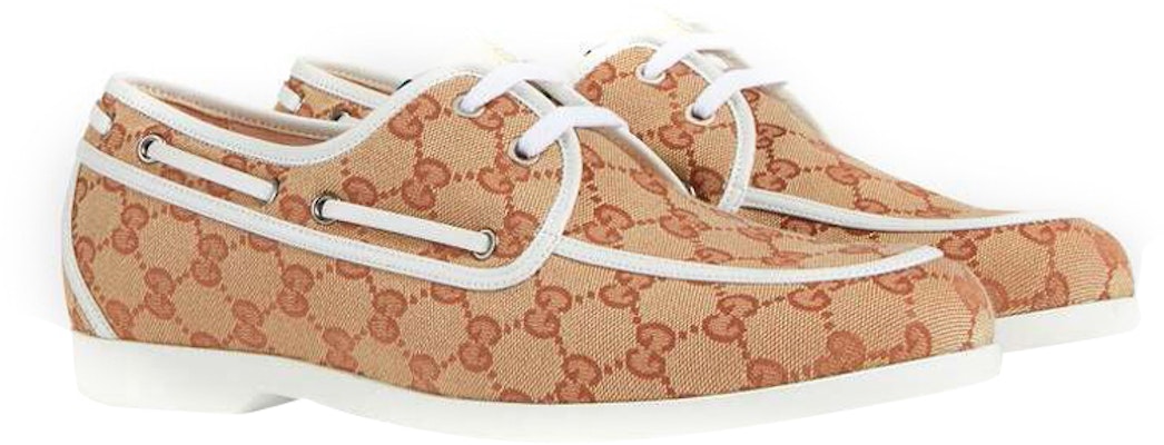 Sepatu Perahu Gucci GG Canvas 'Netral' 547641-KQWM0-8368 Order Sepatu Perahu Gucci GG Canvas 'Netral' 547641-KQWM0-8368