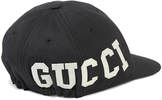 (W) GUCCI 經典數位休閒棉質帆布黑色女帽. 751400-4HA0M-1077 Purchase (W) GUCCI 經典數位休閒棉質帆布黑色女帽. 751400-4HA0M-1077