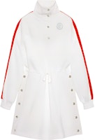 (Women) Gucci Colorblock Short Slim Fit Knit Dress with Stand Collar 766963-XJF6G-9799 (Women) Gucci Colorblock Short Slim Fit Knit Dress with Stand Collar 766963-XJF6G-9799