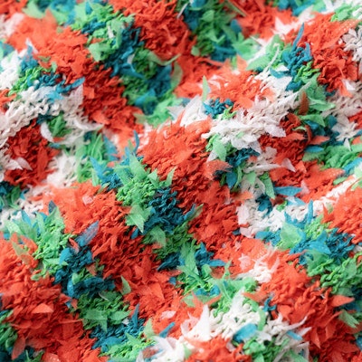 (W) GUCCI綠色女士對比字母Logo針織短袖上衣 691588-XKCAL-6208 1