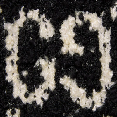 (W) GUCCI Cosmogonie SS23 黑色标志提花针织开衫. 731718-XKC1L-1289 Details for (W) GUCCI Cosmogonie SS23 黑色标志提花针织开衫. 731718-XKC1L-1289