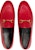 (W) Kasut Papan Luncur Gucci Kulit Lembu Merah Anti-Gelincir Ringan 414998-DLC00-6438