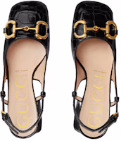 Order (W) Gucci Krokodilleder Mule ''Schwarz Mode'' 708951-E5BF0-1000