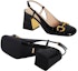 Shop (W) Gucci Kulit Buaya Mule 'Fesyen Hitam' 708951-E5BF0-1000