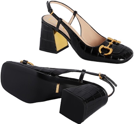 (W) Gucci Kulit Buaya Mule 'Black Fashion' 708951-E5BF0-1000 Shop (W) Gucci Kulit Buaya Mule 'Black Fashion' 708951-E5BF0-1000