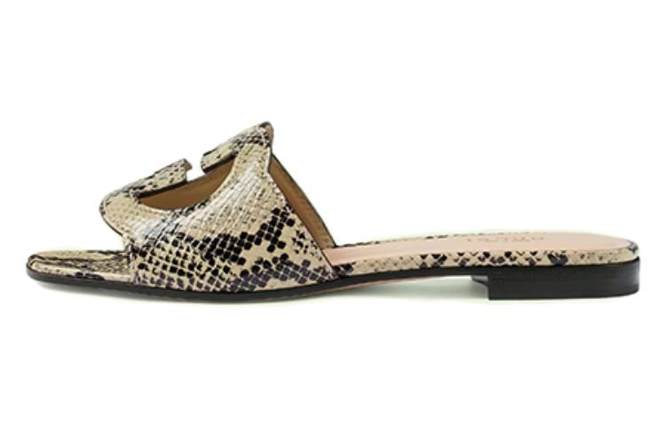 (Women) Gucci Cut-out Slide Sandals 'Interlocking G - Neutral' 694451-19Y00-9719