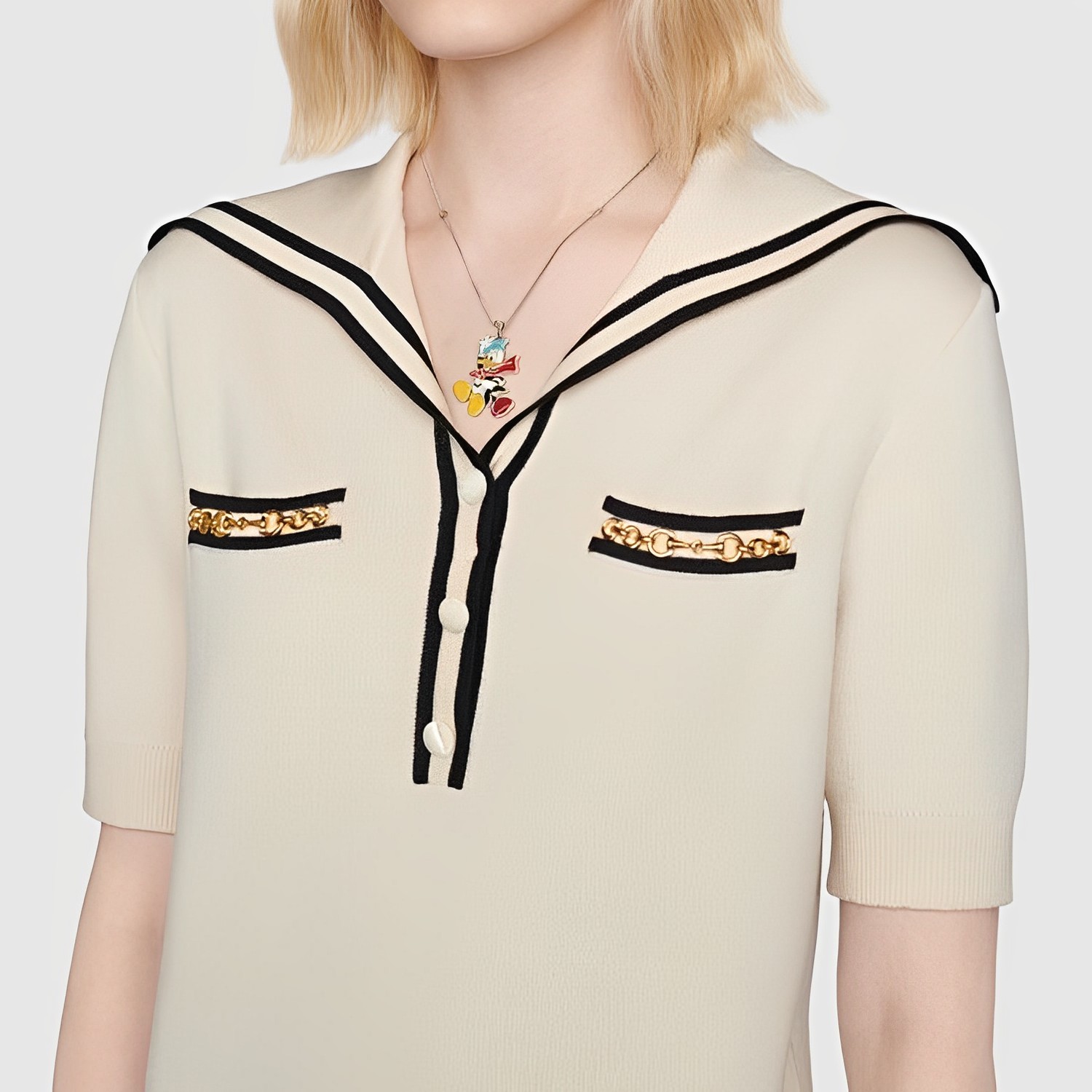 Purchase (W) 古驰时尚休闲可爱金属项链 650709-J89B4-8521