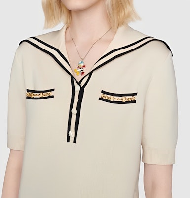 (W) GUCCI Kalung Logam Kasual Fesyen Comel 650709-J89B4-8521 Purchase (W) GUCCI Kalung Logam Kasual Fesyen Comel 650709-J89B4-8521