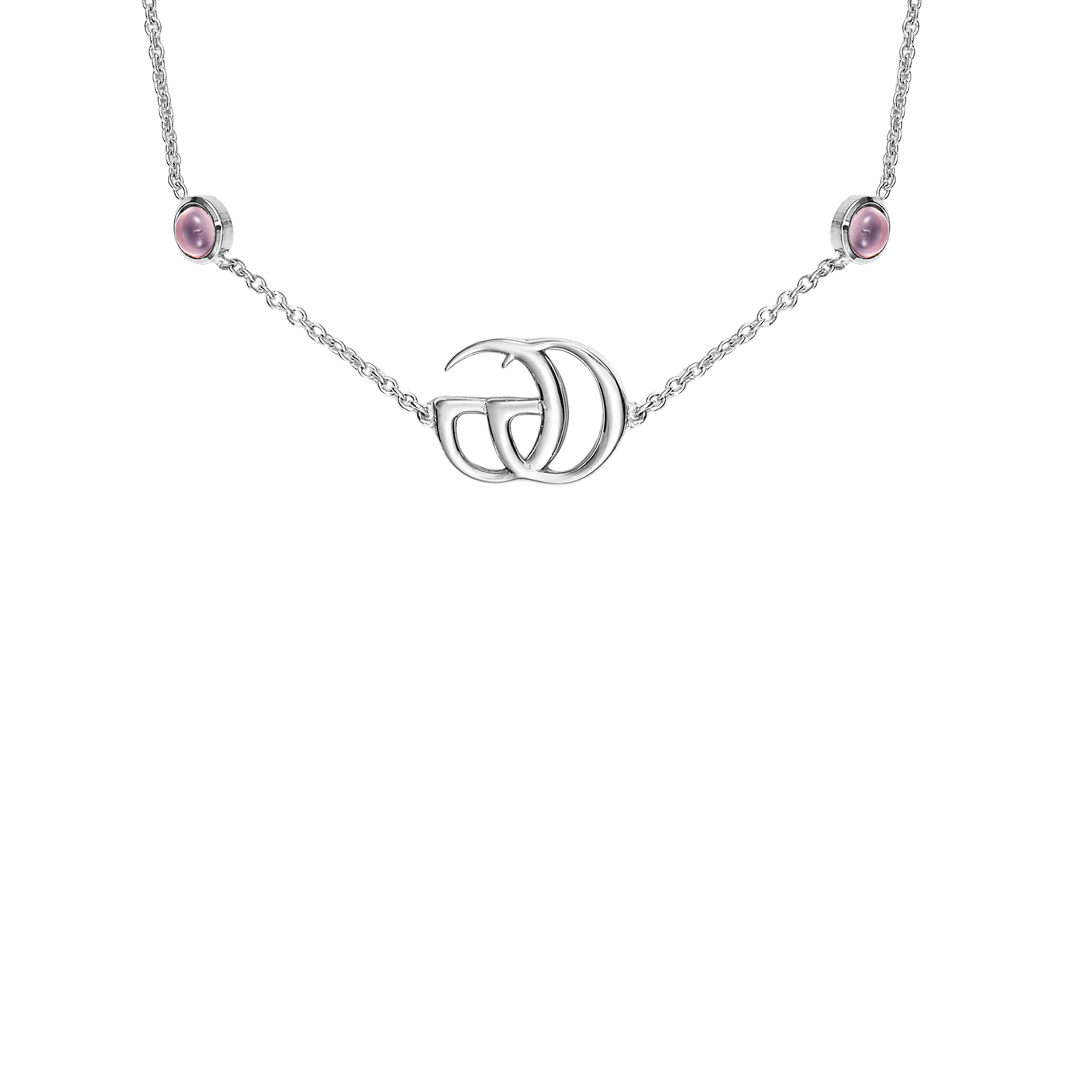 Lookbook (W) GUCCI Gelang Perak 925 Double G Wanita. YBA527393002