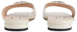Shop (W) Gucci Double G 'Selipar Kulit Beige' 771586-BNC00-9522