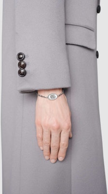 (W) Kalung Wanita GUCCI Double G Perak 925 Antik. 627749-J8400-0701 Cheap (W) Kalung Wanita GUCCI Double G Perak 925 Antik. 627749-J8400-0701