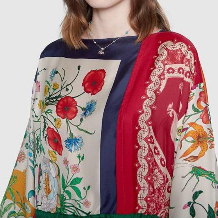 (Women) GUCCI Double G Alphabet Necklace 925 Silver for Women - Silver 527399-J8474-8517 圖 6