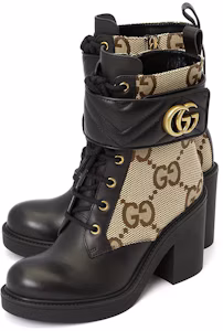 Lookbook (W) Stivale alla Caviglia Gucci Double G ''Camel Ebony'' 719849-AABD0-1183
