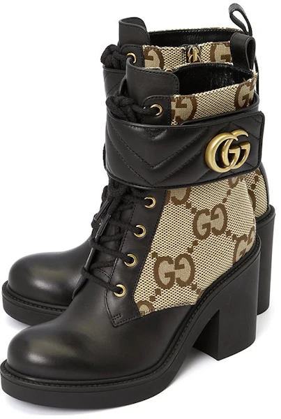 (W) Stivale alla Caviglia Gucci Double G ''Camel Ebony'' 719849-AABD0-1183 Lookbook (W) Stivale alla Caviglia Gucci Double G ''Camel Ebony'' 719849-AABD0-1183