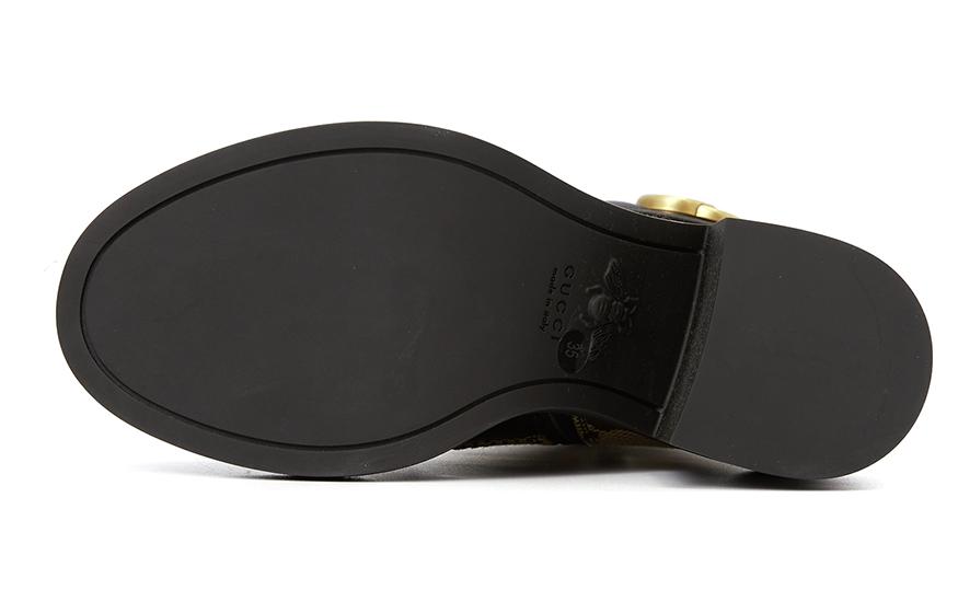 Details for (W) Stivale alla Caviglia Gucci Double G ''Camel Ebony'' 719849-AABD0-1183