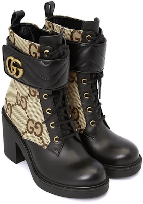 (W) Stivale alla Caviglia Gucci Double G ''Camel Ebony'' 719849-AABD0-1183 Sizing (W) Stivale alla Caviglia Gucci Double G ''Camel Ebony'' 719849-AABD0-1183