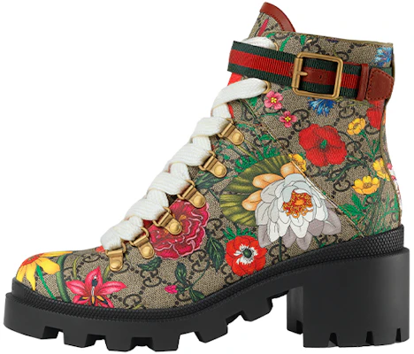 GUCCI 古馳 雙G 女款 踝靴 花卉刺繡 Buy GUCCI 古馳 雙G 女款 踝靴 花卉刺繡