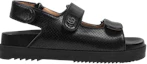 Buy (W) Sandalias Negras Gucci Doble G 658813-C9D10-1000