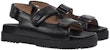 (W) Sandal Hitam Gucci Double G 658813-C9D10-1000