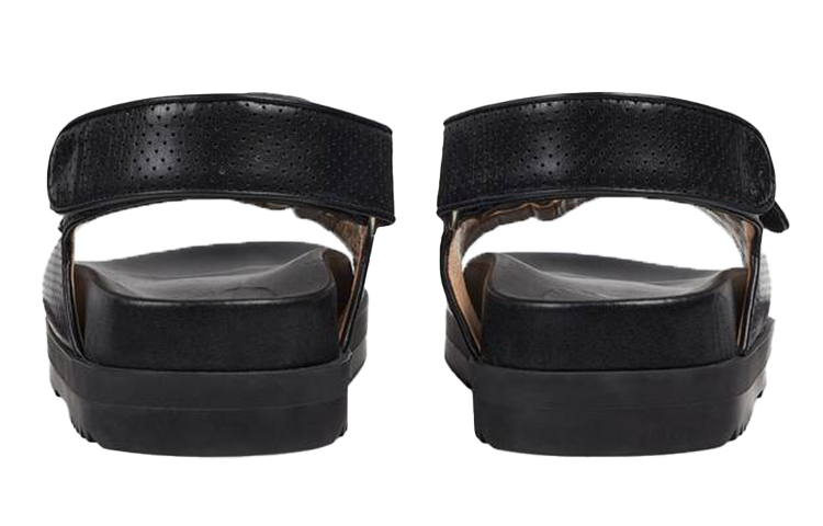 Shop (W) Sandal Gucci Ganda Hitam 658813-C9D10-1000