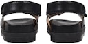 Shop (W) Sandal Hitam Gucci Double G 658813-C9D10-1000