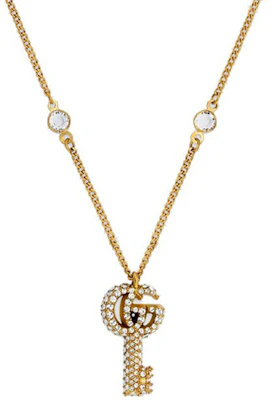 (W) Kalung Kunci Double G GUCCI Kuningan untuk Wanita 645620J1D508062 Order (W) Kalung Kunci Double G GUCCI Kuningan untuk Wanita 645620J1D508062