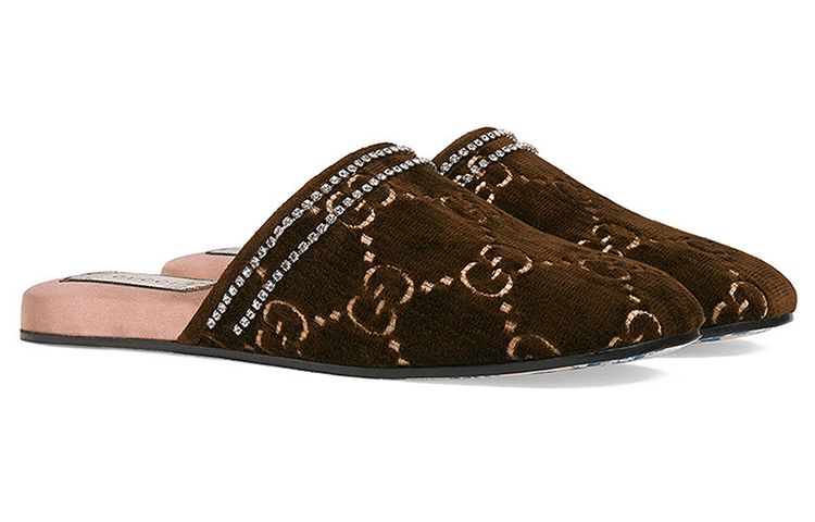 Order (W) Sandal Coklat Gucci Double G 512423-9JT70-2090