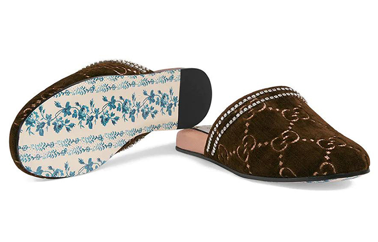 Purchase (W) Sandal Coklat Gucci Double G 512423-9JT70-2090