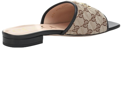(W) Selipar Gucci Double G Kanvas Ebony 619893-KQWM0-9765 Lookbook (W) Selipar Gucci Double G Kanvas Ebony 619893-KQWM0-9765