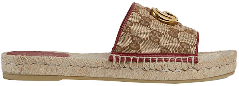 (W) Gucci Zapatillas Moda Ébano Tejidas en Paja con Doble G de Canvas 620120-KQWM0-9761 Order (W) Gucci Zapatillas Moda Ébano Tejidas en Paja con Doble G de Canvas 620120-KQWM0-9761