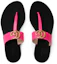 Shop (W) Gucci Sandal Jepit Kulit Sapi Double G Phosphor 497444-0ZP00-5616
