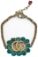 Buy (W) Pulsera de Latón GUCCI Doble G Dorada para Mujer - Joyería de Moda Decorativa. 809072922
