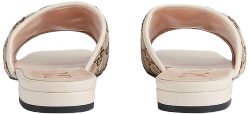 (W) Sandal Fashion Gucci Double G Tumit Datar Beige 619893-2HK80-9795 Shop (W) Sandal Fashion Gucci Double G Tumit Datar Beige 619893-2HK80-9795