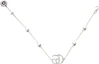 Shop (W) GUCCI Gelang Wanita Double G Floral Perak 925 - Silver. 527393-J8440-8164