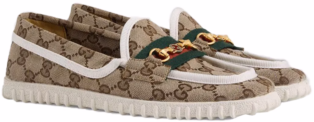 (Women) Gucci Driver With Horsebit Web 'Beige' 655468-2HK70-9794 Order (Women) Gucci Driver With Horsebit Web 'Beige' 655468-2HK70-9794