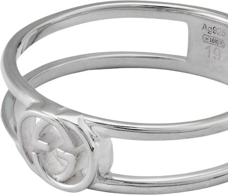 (W) Cincin GUCCI Double G Wanita Perak 925 6mm. YBC298036001 Shop (W) Cincin GUCCI Double G Wanita Perak 925 6mm. YBC298036001