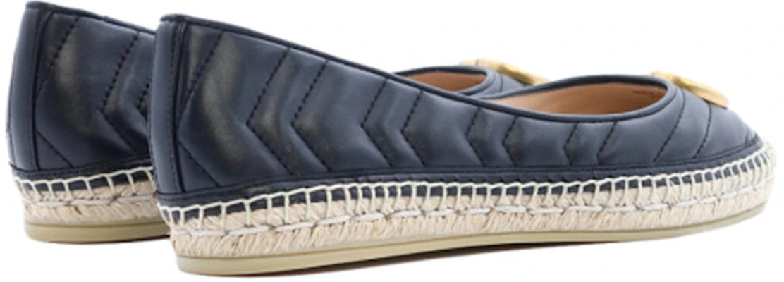 (W) Chaussures plates en cuir Gucci, double G, paille tressée respirante noire 602505-BKO00-1000 Lookbook (W) Chaussures plates en cuir Gucci, double G, paille tressée respirante noire 602505-BKO00-1000
