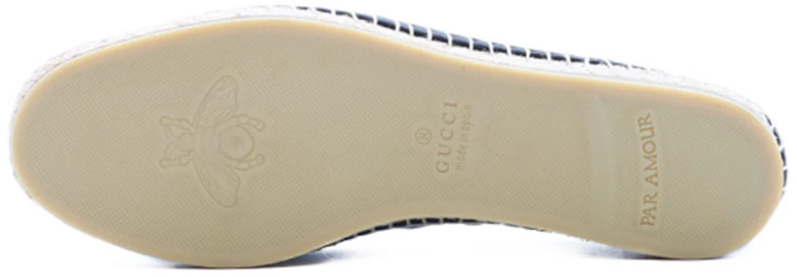 (W) Chaussures plates en cuir Gucci, double G, paille tressée respirante noire 602505-BKO00-1000 Shop (W) Chaussures plates en cuir Gucci, double G, paille tressée respirante noire 602505-BKO00-1000