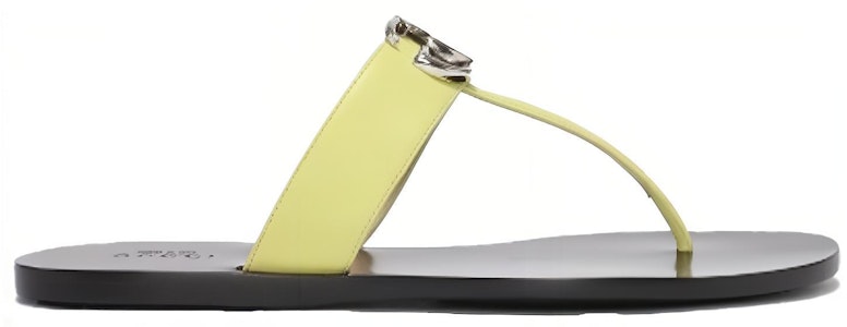 GUCCI 古馳 雙G造型 皮革 休閒時尚涼拖 女款 黑黃 Order GUCCI 古馳 雙G造型 皮革 休閒時尚涼拖 女款 黑黃