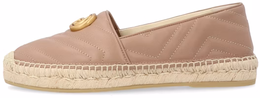 (Women) Gucci Double g Leather Fisherman Shoes Pink 551890-BKO00-5729 (Women) Gucci Double g Leather Fisherman Shoes Pink 551890-BKO00-5729
