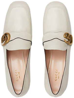 (W) Mocassini in Pelle Gucci Double G ''Bianco''. 602496-C9D00-9022 Lookbook (W) Mocassini in Pelle Gucci Double G ''Bianco''. 602496-C9D00-9022