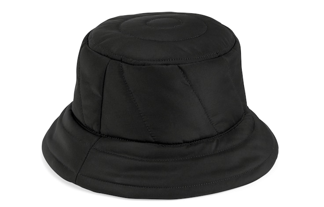 Shop (W) GUCCI 雙G皮革貼飾漁夫帽 女款 - 黑色 7579223HAWC1060