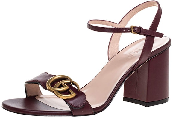 (Women) Gucci Double G Leather Sandal 'Chestnut' 453379-A3N00-6629 Order (Women) Gucci Double G Leather Sandal 'Chestnut' 453379-A3N00-6629