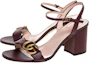 Lookbook (Women) Gucci Double G Leather Sandal 'Chestnut' 453379-A3N00-6629