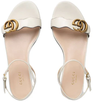 (W) Sandalo in Pelle Gucci Double G ''Bianco'' 524631-A3N00-9022 Shop (W) Sandalo in Pelle Gucci Double G ''Bianco'' 524631-A3N00-9022