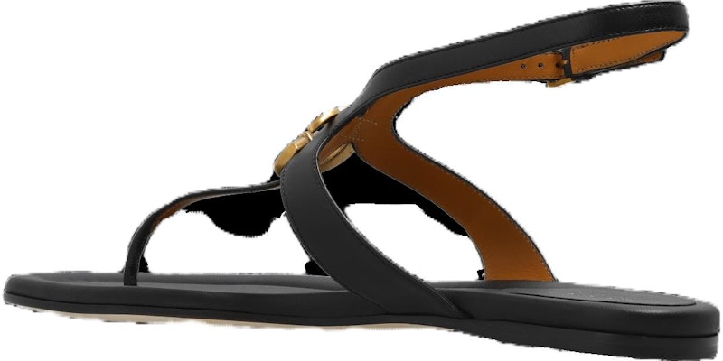 (Women) Gucci Double G Leather Thong Buckle Sandal 'Black' 746030-BKO00-1000 Lookbook (Women) Gucci Double G Leather Thong Buckle Sandal 'Black' 746030-BKO00-1000