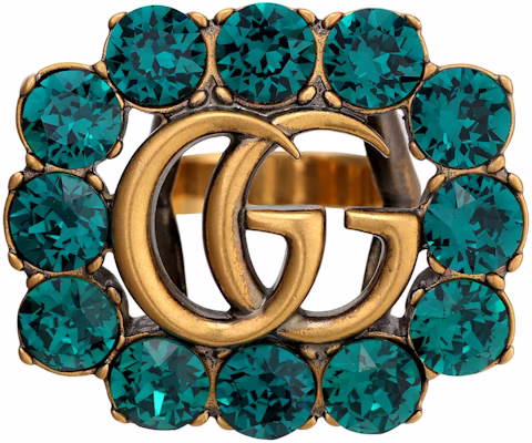 (Women) GUCCI Double G Logo Metal Ring for Women 605820 j1d50 8067 Buy (Women) GUCCI Double G Logo Metal Ring for Women 605820 j1d50 8067