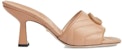(W) Sandal Tumit Sederhana Gucci Double G 'Beige' 739133-BKO00-2754