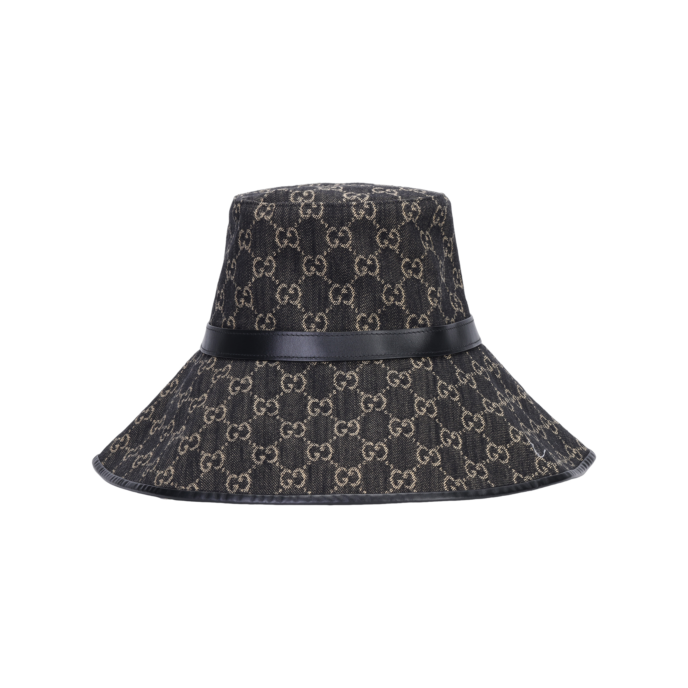(Women) GUCCI Double G Monogram Cotton Bucket Hat for Women. 679455-3HAF8-1060