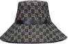 Buy (Women) GUCCI Double G Monogram Cotton Bucket Hat for Women. 679455-3HAF8-1060